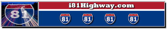 Interstate i-81 Freeway Dunmore Traffic